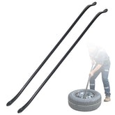 YINZIDUOLAI front view of two tire irons showing length and durability benefit