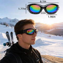 YISUGOOC close-up of HD lens showing scratch-resistant surface and clear vision
