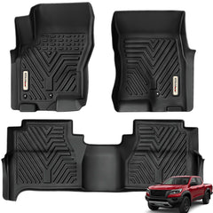 YITAMOTOR front-row mat showing full fit and easy installation benefit