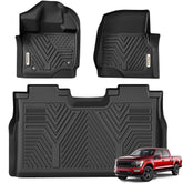 YITAMOTOR front mats installed showing precise fit and protection