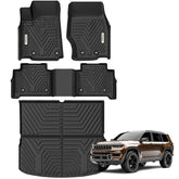 YITAMOTOR front passenger mat showing tailored fit and full protection