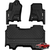 YITAMOTOR front-row liners installed showing full coverage and protection