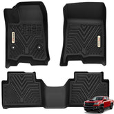 YITAMOTOR front row mat installed showing precise fit and carpet protection