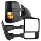 YITAMOTOR front view pair showing complete towing mirror set and improved visibility