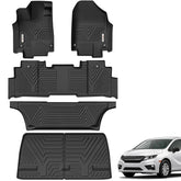 YITAMOTOR front passenger floor mat showing snug fit and protection