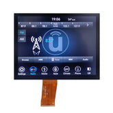 Yitrust front panel assembly showing full 8.4-inch display and bezel, restoring factory look