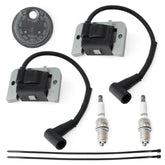 YIYANTO ignition coil front view showing mounting fit and easy replacement benefit