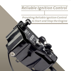 YIYANTO key cylinder and keys detail enabling secure engine control benefit