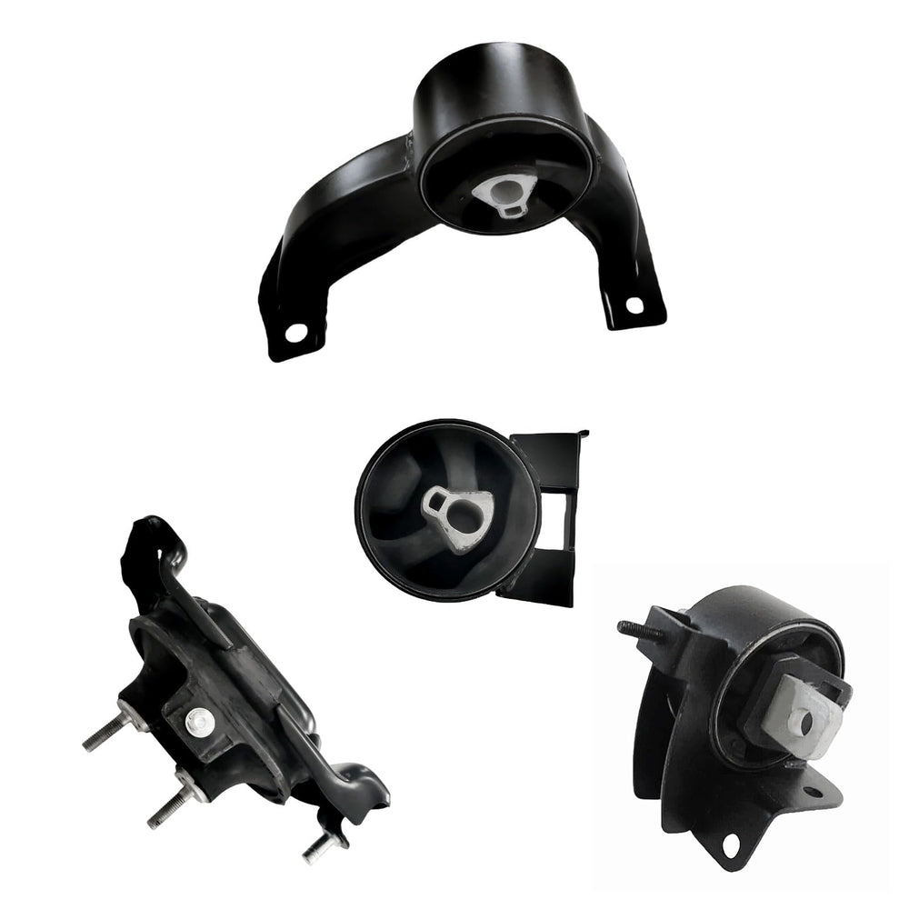 Yllhaoyuan front view of four motor mounts showing complete kit and fitment benefit