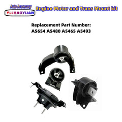 Yllhaoyuan motor mounts installed under hood demonstrating restored drivetrain stability