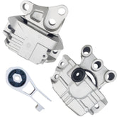 Yllshengyu front view of complete 3-piece mount kit showing ready-to-install parts and improved stability