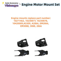 Yllshengyu four-piece mount kit arranged to show included parts and easy identification