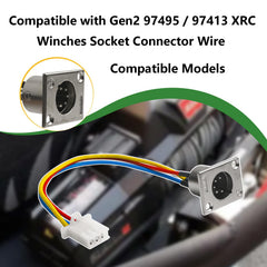 YLTKJ wiring harness detail illustrating secure connections and reliable power benefit