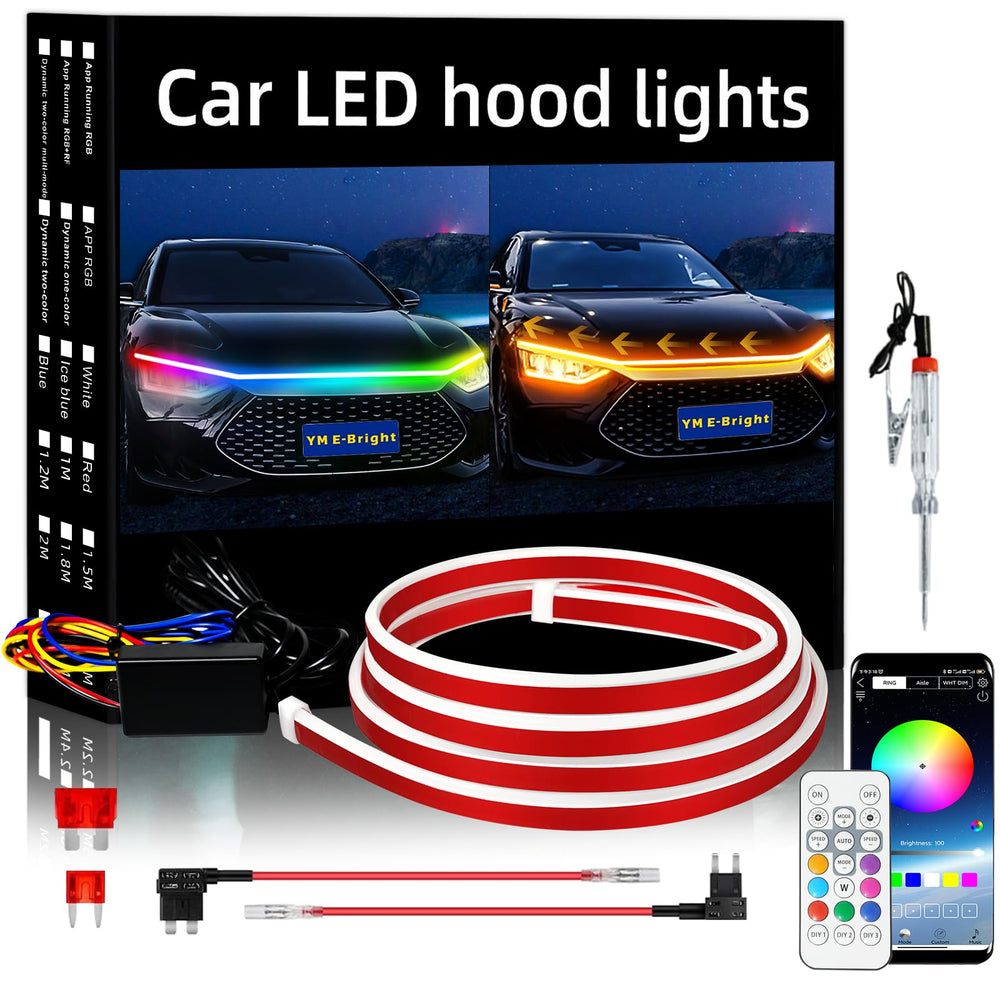 YM E-Bright front packaging showing kit contents and benefits