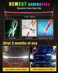 YM E-Bright installed on car hood providing standout ambient illumination