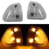 YMHHefy front view of left and right mirror signal pair showing clear lenses and fit