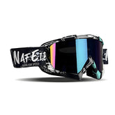YOHOG front view of goggles showing full coverage and fit