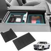 YOJOJOCO front view of center console liner showing exact fit and protection