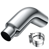 YOLANDO front view of elbow showing polished chrome and clean fit benefit