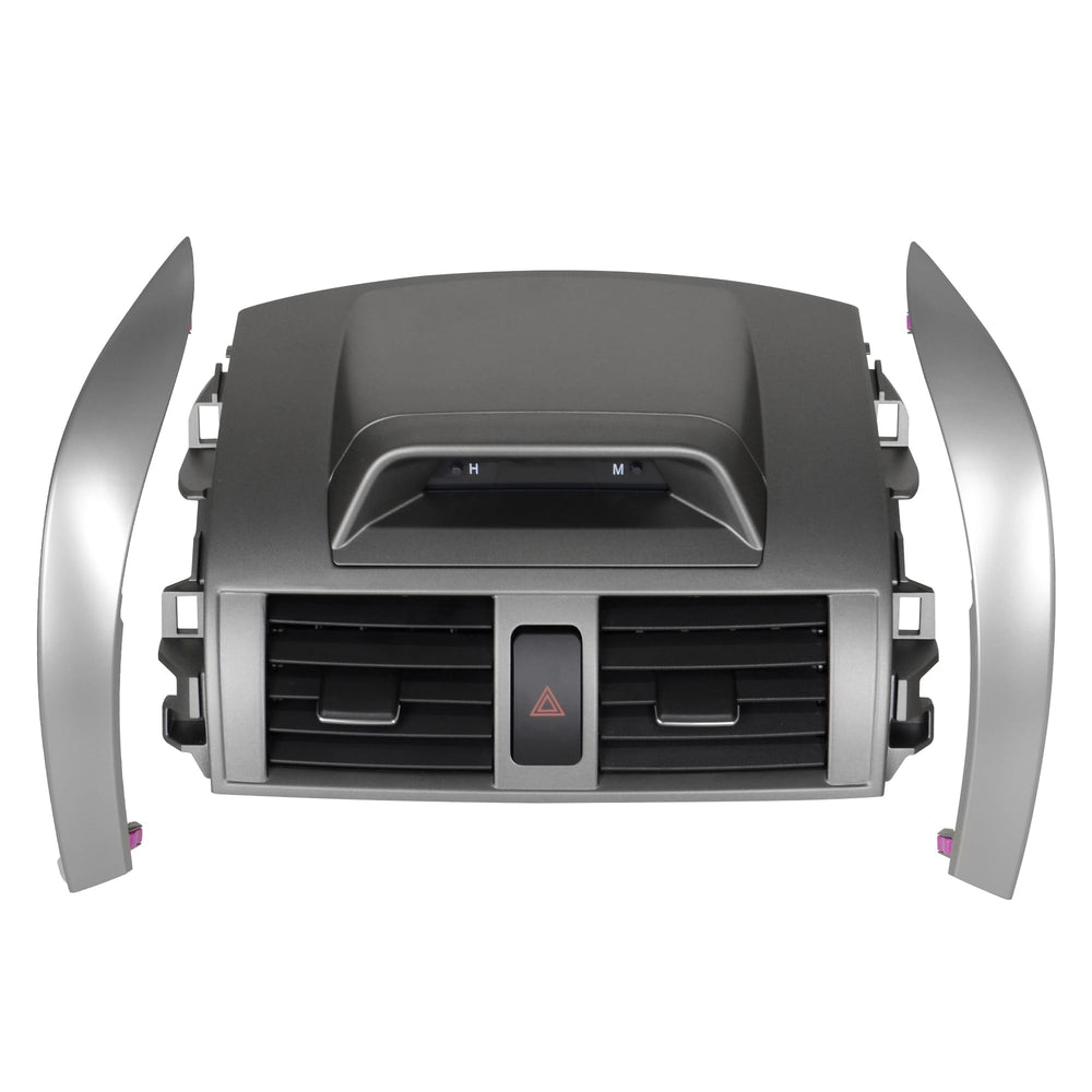 Yongtoparts front view of center dash vent showing dual louvers and clock opening benefits restoration