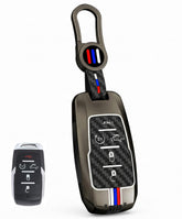YONUFI front view of key fob cover showing precise fit and premium finish