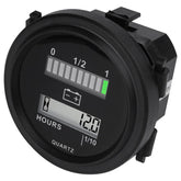 YOOREAL front panel display showing battery status and hour readout for fast checks