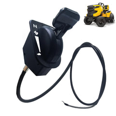 YOPADE throttle cable front overview showing complete cable and benefits of direct fit