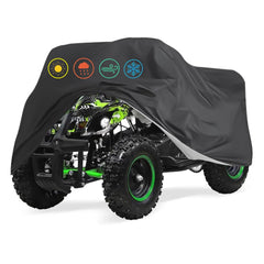YOTOM ATV cover front view showing full protection and quick fit