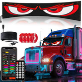 YOUBISON front view of full Devil's Eye display showing bold graphics and visibility