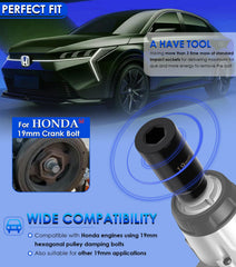 Yoursme close-up of 6-point face illustrating precise fit to prevent bolt rounding