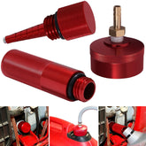 Yoursme red aluminum kit front view showing durable upgrade components