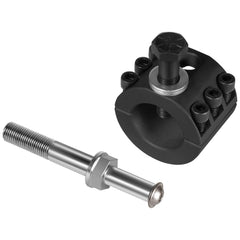 Yoursme clamp mounted on 1-1/2 inch tie rod tube providing raised stabilizer clearance