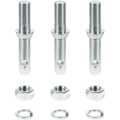 Yoursme detailed view of pin threads and hex nut showing secure fastening benefit