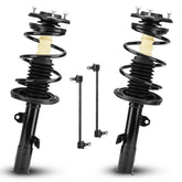 Youxmoto front strut assembly in packaging showing complete replacement benefit