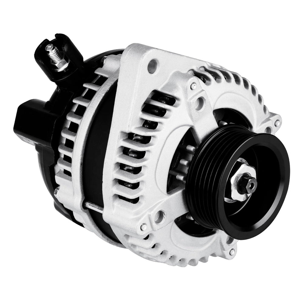 Youxmoto alternator front view showing housing and terminals, clear fitment benefit