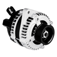 Youxmoto alternator front view showing housing and terminals, clear fitment benefit