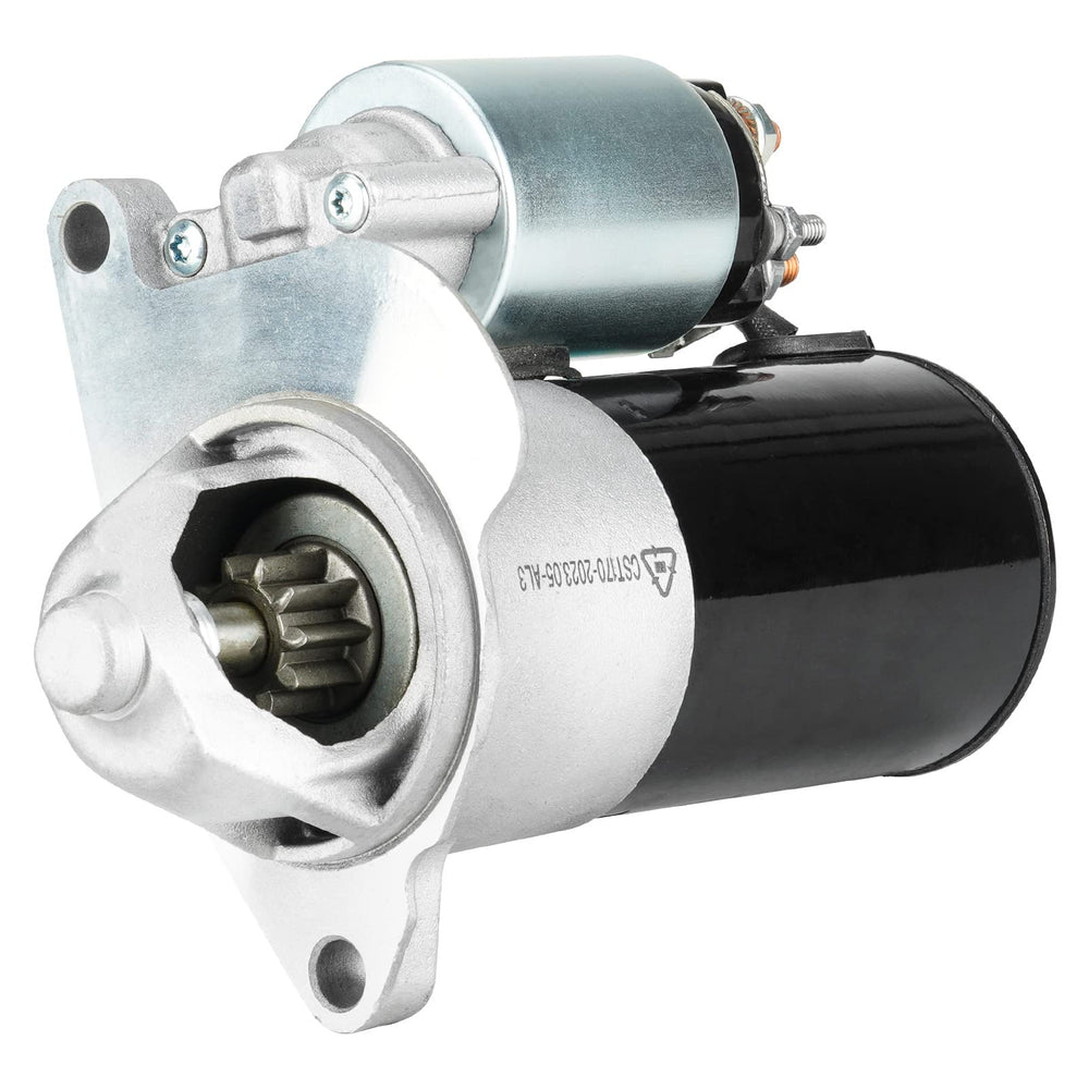 Youxmoto starter front view showing housing and bolt locations for easy replacement