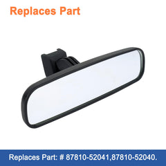 YOUYIEN mirror back mounting detail showing bracket and secure fit benefit