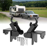 Youyikoo front view brackets showing sturdy shape and easy fit for improved towing safety