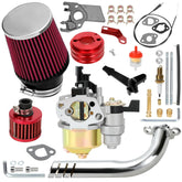 YOXUFA carburetor front view showing throttle improvement