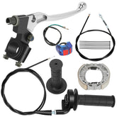 YOXUFA front assembly overview showing complete throttle and brake kit benefits