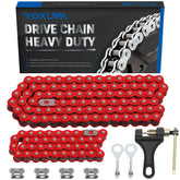 YOXUFA front packaging of 420 chain kit showing contents and fitment benefits