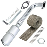 YOXUFA front view exhaust assembly showing compact design and reliable fit