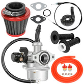 YOXUFA front-angle view of carburetor showing compact design and easier fit