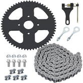 YOXUFA sprocket front view showing precise machining and fit benefits