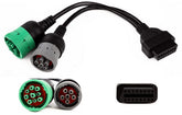 YPP front view showing entire Y cable and connectors for quick identification and compatibility