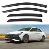 YQAUTEC front passenger visor showing fit and rain protection benefit