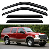 YQAUTEC front passenger visor mounted, shows weather protection benefit