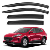 YQAUTEC front packaging showing complete rain guard set and brand advantage