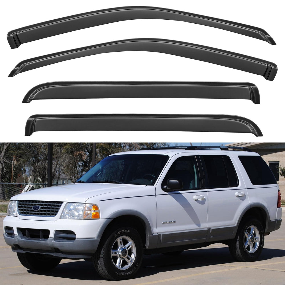 YQAUTEC front packaging showing full visor set and fitment information benefits quick identification